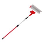 Lama Lisciante ZuperPRO | Lama SuperFlessibile e Sostituibile in Acciaio Inossidabile 0.3 mm - 15 cm, + Maniglia-Adattatore + Prolunga Telescopica 2,2 metri