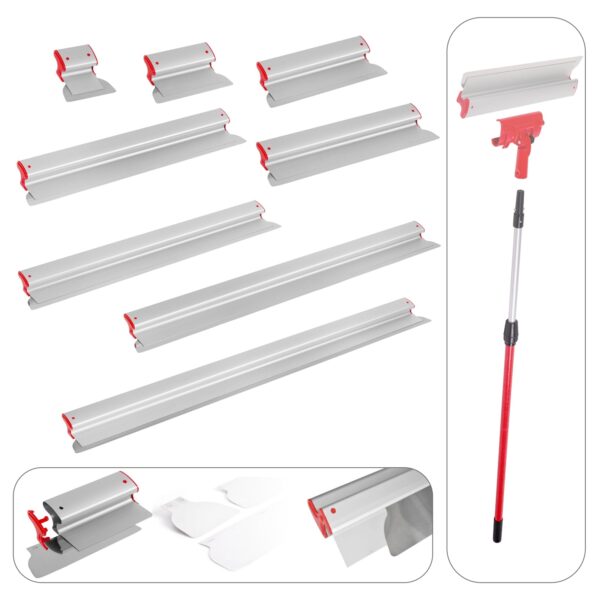 Lama Lisciante ZuperPRO | Lama SuperFlessibile e Sostituibile in Acciaio Inossidabile 0.3 mm