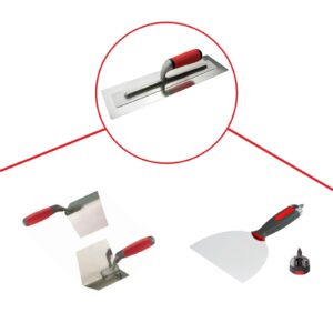 Pacchetto Cazzuola di Finitura Premium + Cazzuole per Angoli BEROXpert + Spatola